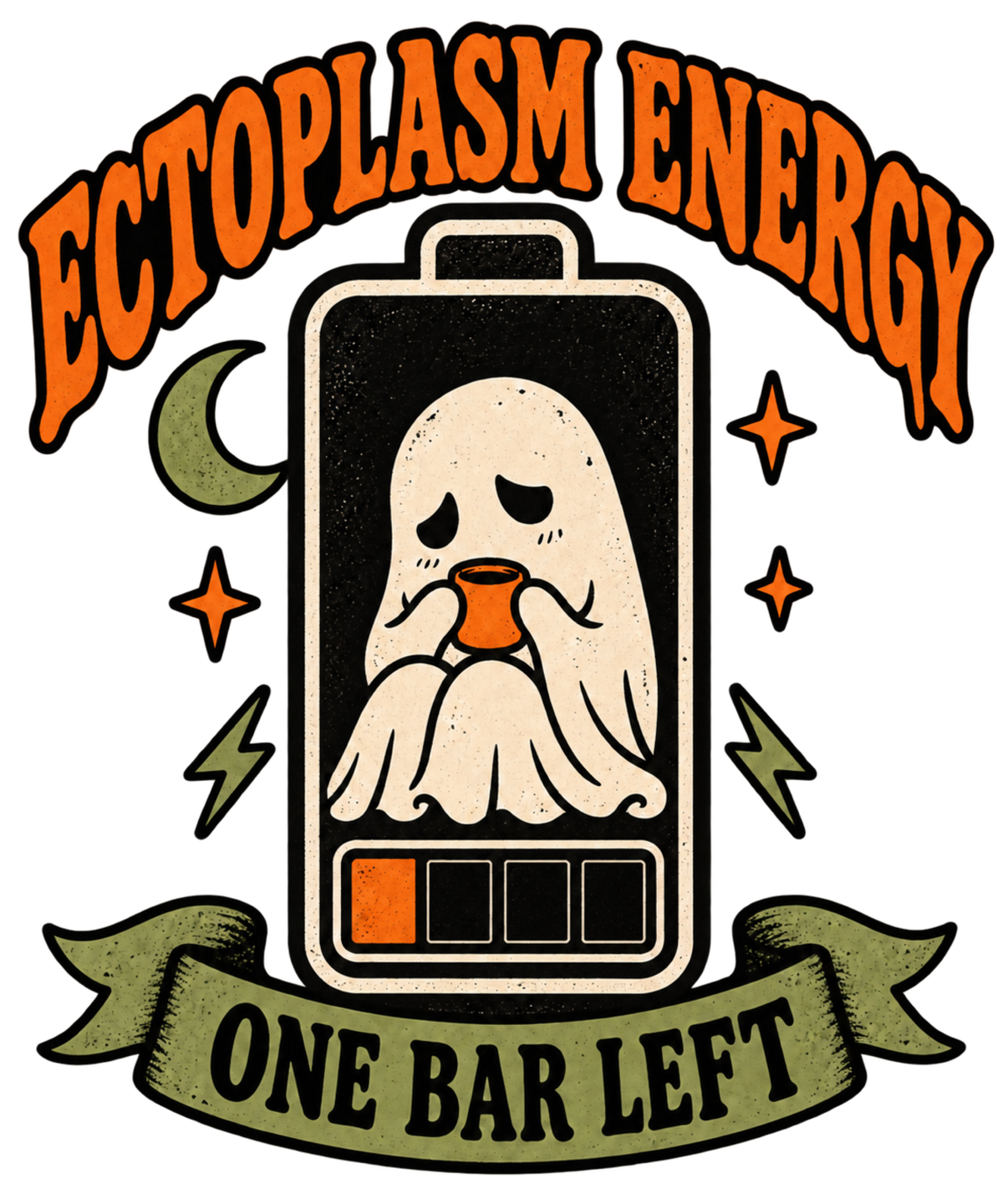Ectoplasm Energy t-shirt design preview