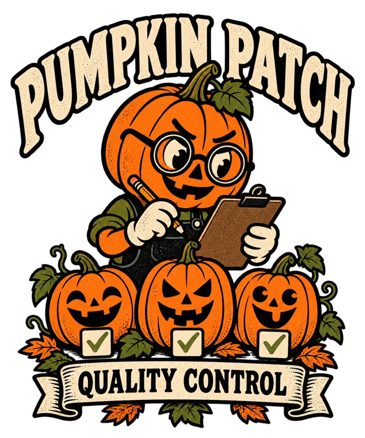 Pumpkin Quality t-shirt design preview